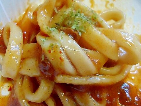 麻婆肉味噌うどん